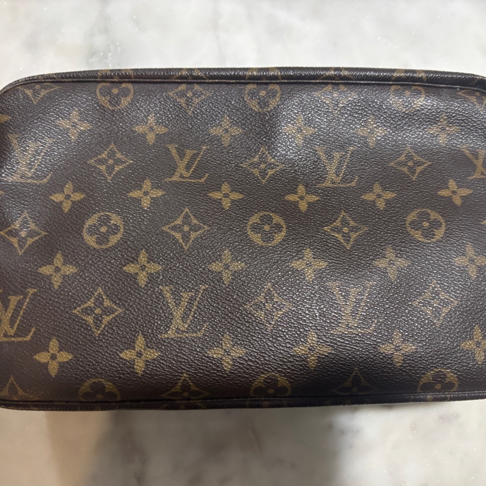 Louis Vuitton Monogram Brown Toiletry Bag